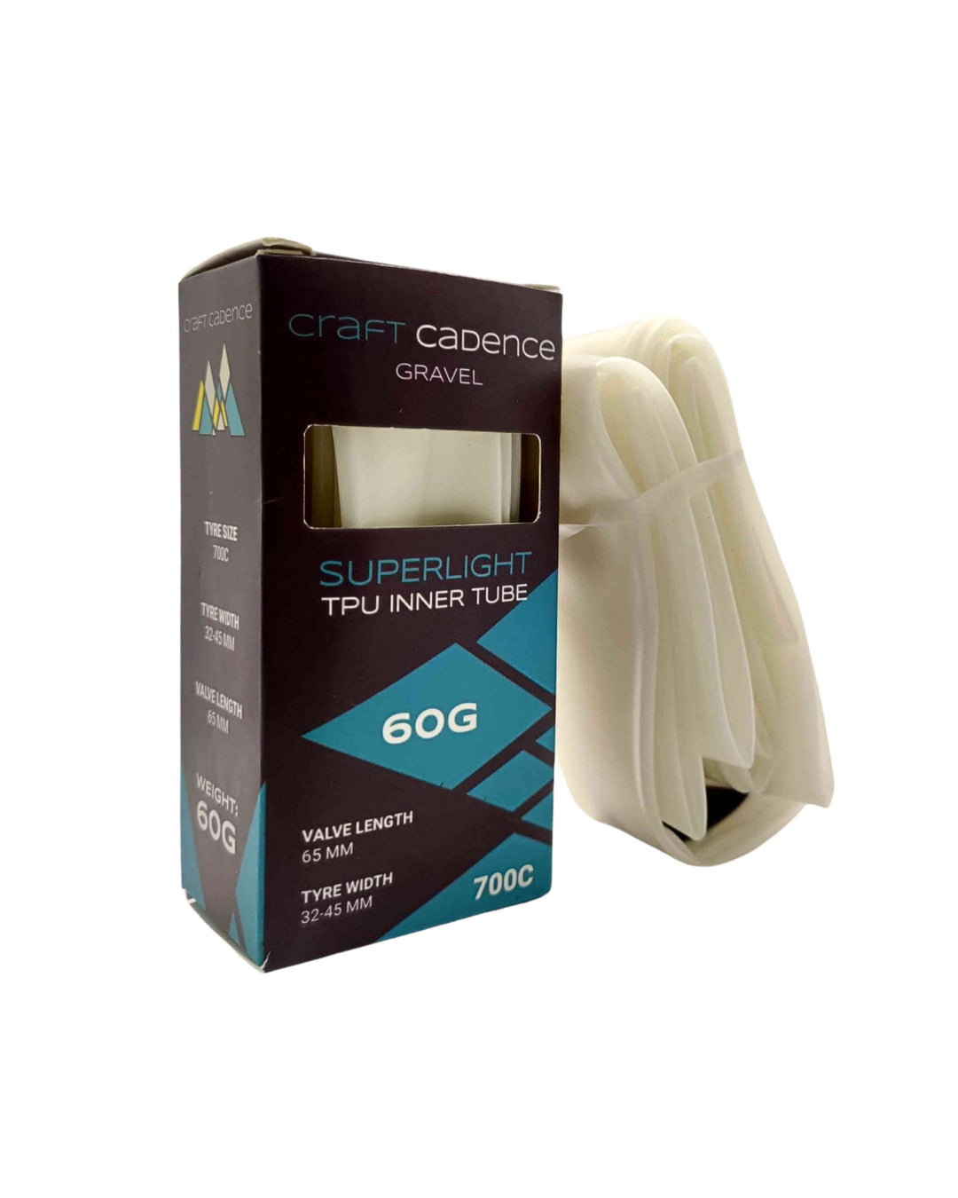 Craft Cadence TPU Inner Tube | Aluminium Valve | Removable Core | 45/60 grams