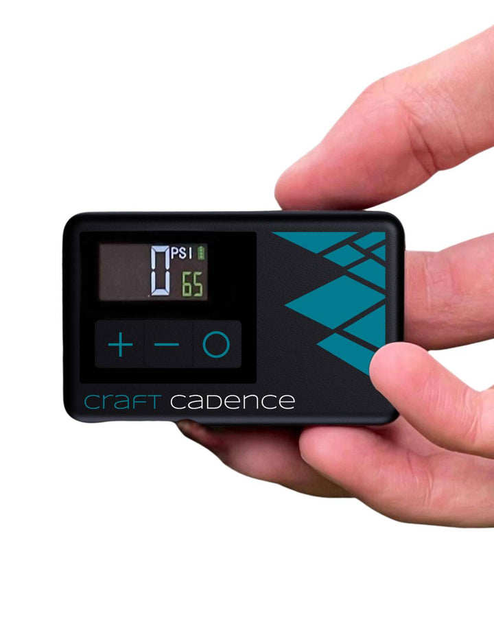 Minipompa elettrica Craft Cadence | Misuratore PSI digitale | 118 grammi