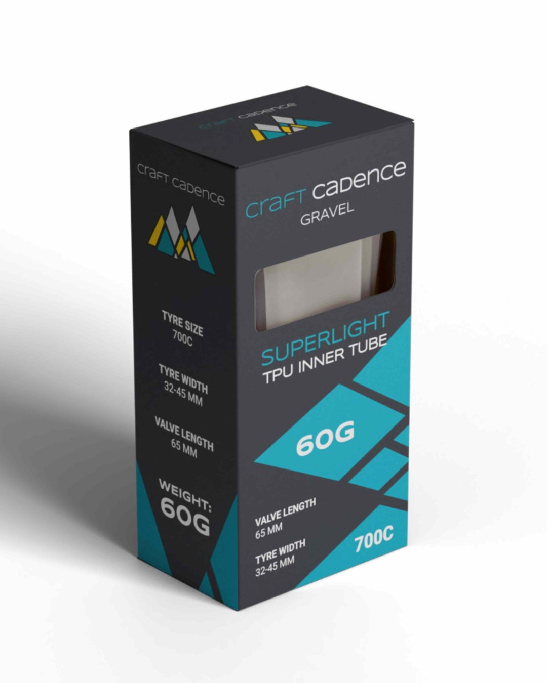 Craft Cadence TPU Inner Tube | Aluminium Valve | Removable Core | 45/60 grams