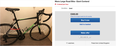Should I get a brand new bike or hunt for eBay second-hand bargains for commuting?  Craft Cadence shows which road commuting bike you can get for £500.