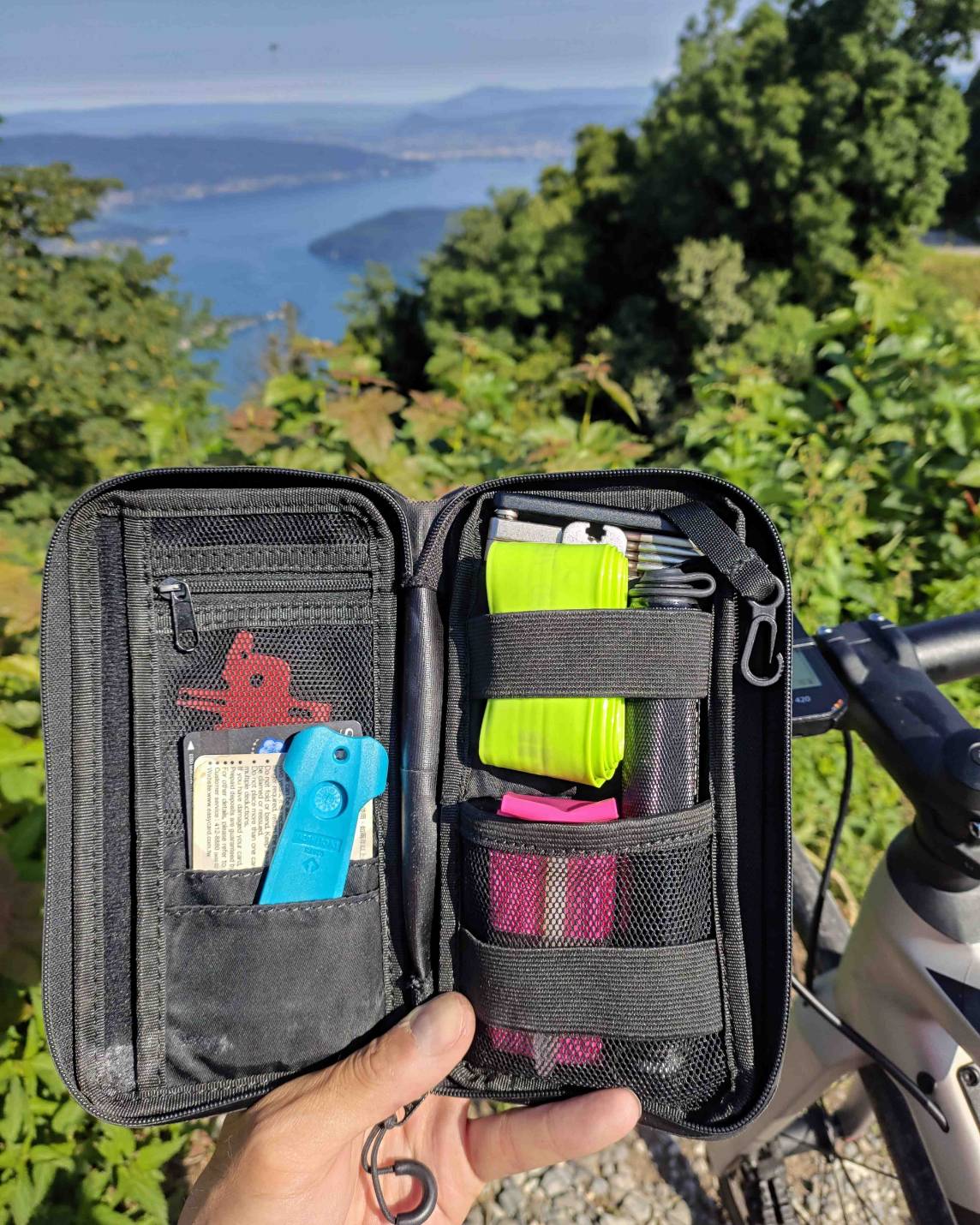 Cycling phone pouch sale