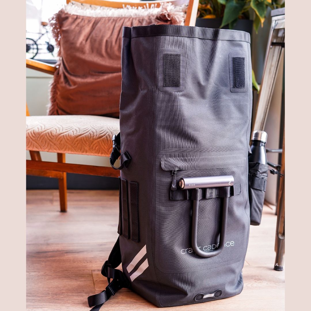 Rolltop Backpack Best Bike Backpack For Commuting Waterproof