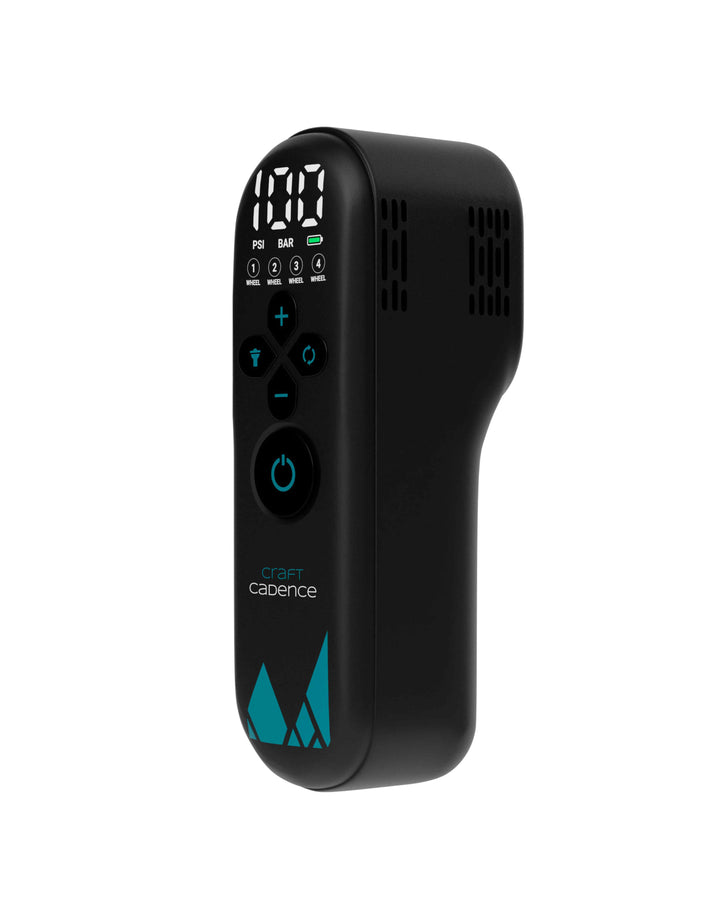 Craft Cadence Electric Minipump Max | Preset PSI For 4 Wheels | Auto Heat Dissipation | Pre-order 25% Off