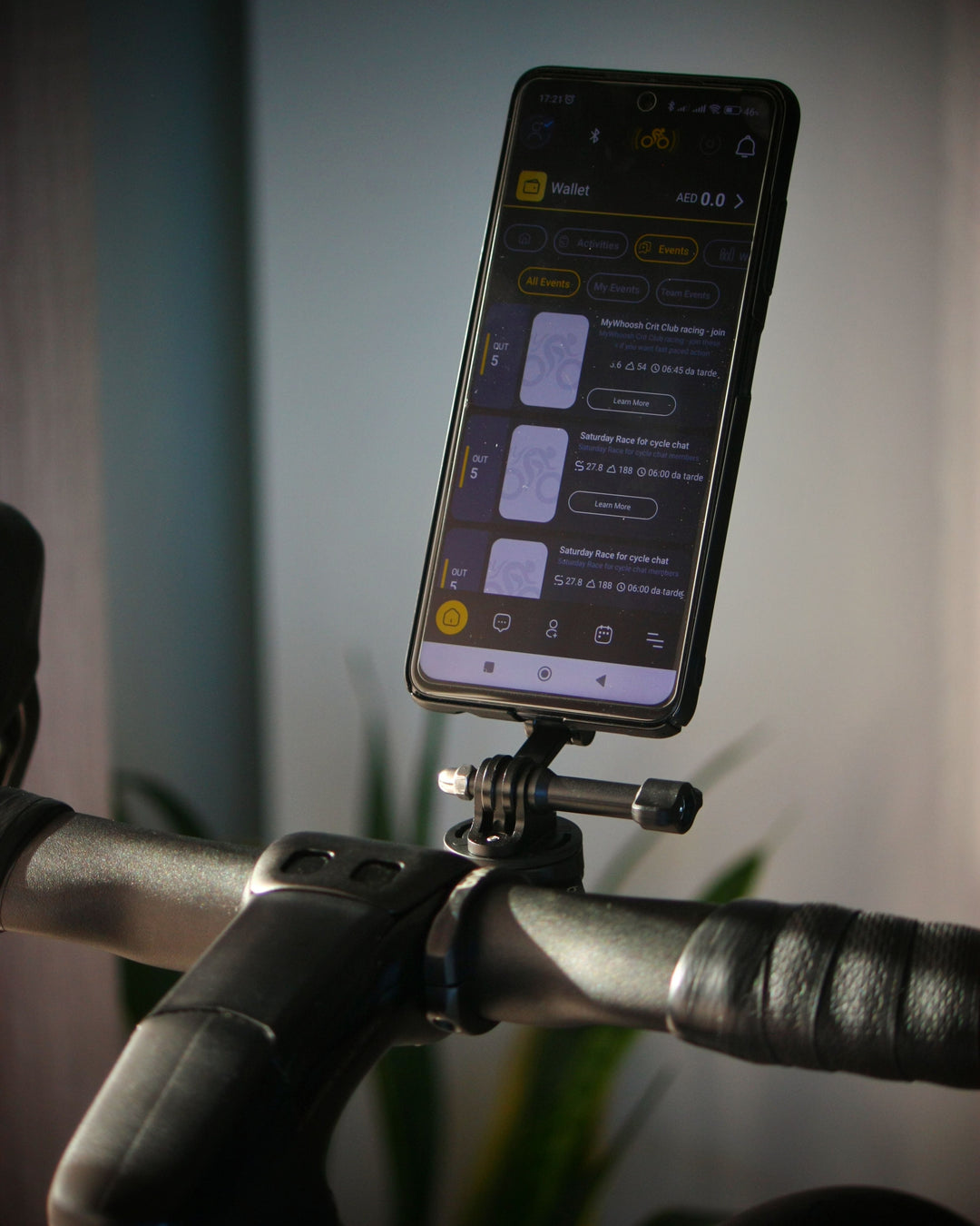 apple fahrradcomputer Craft Cadence Indoor-Trainings-Handyhalterung | Magsafe