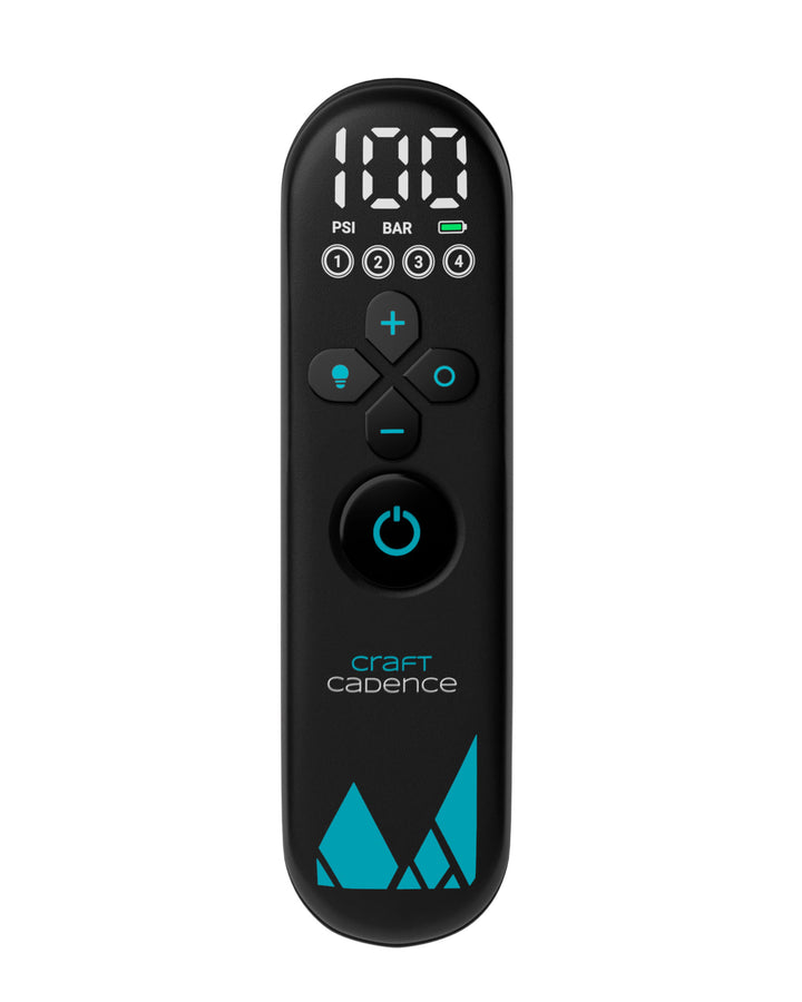 Craft Cadence Electric Minipump Max | Preset PSI For 4 Wheels | Auto Heat Dissipation | Pre-order 25% Off